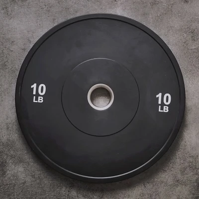 Kované v oceli, zabalené v gume: The Ultimate Black Rubber Barbell Plate