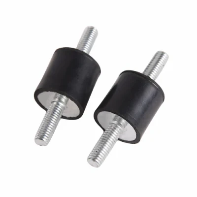 Rubber Anti Vibration Mount Pad Damper Threaded Rubber Bumper Stoppers